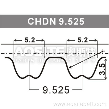 Timing Belt Rubber Timing Belt For Cars